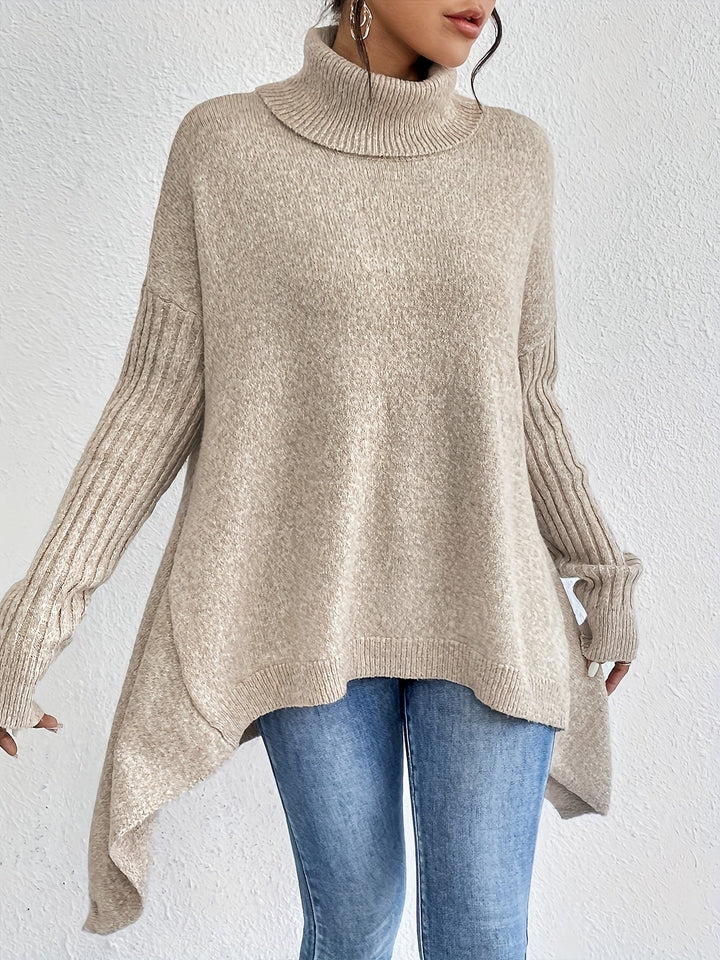 Isolde — Long Sleeve High Neck Sweater