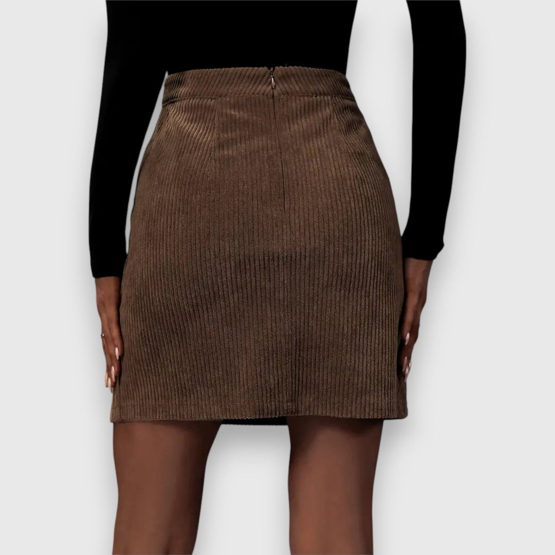Liora — Cord Skirt