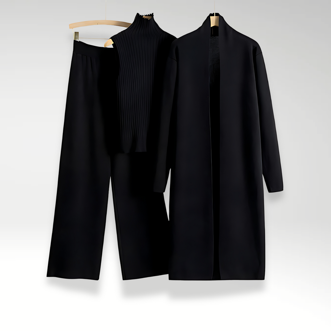 Aveline — Three-Piece Knit Set