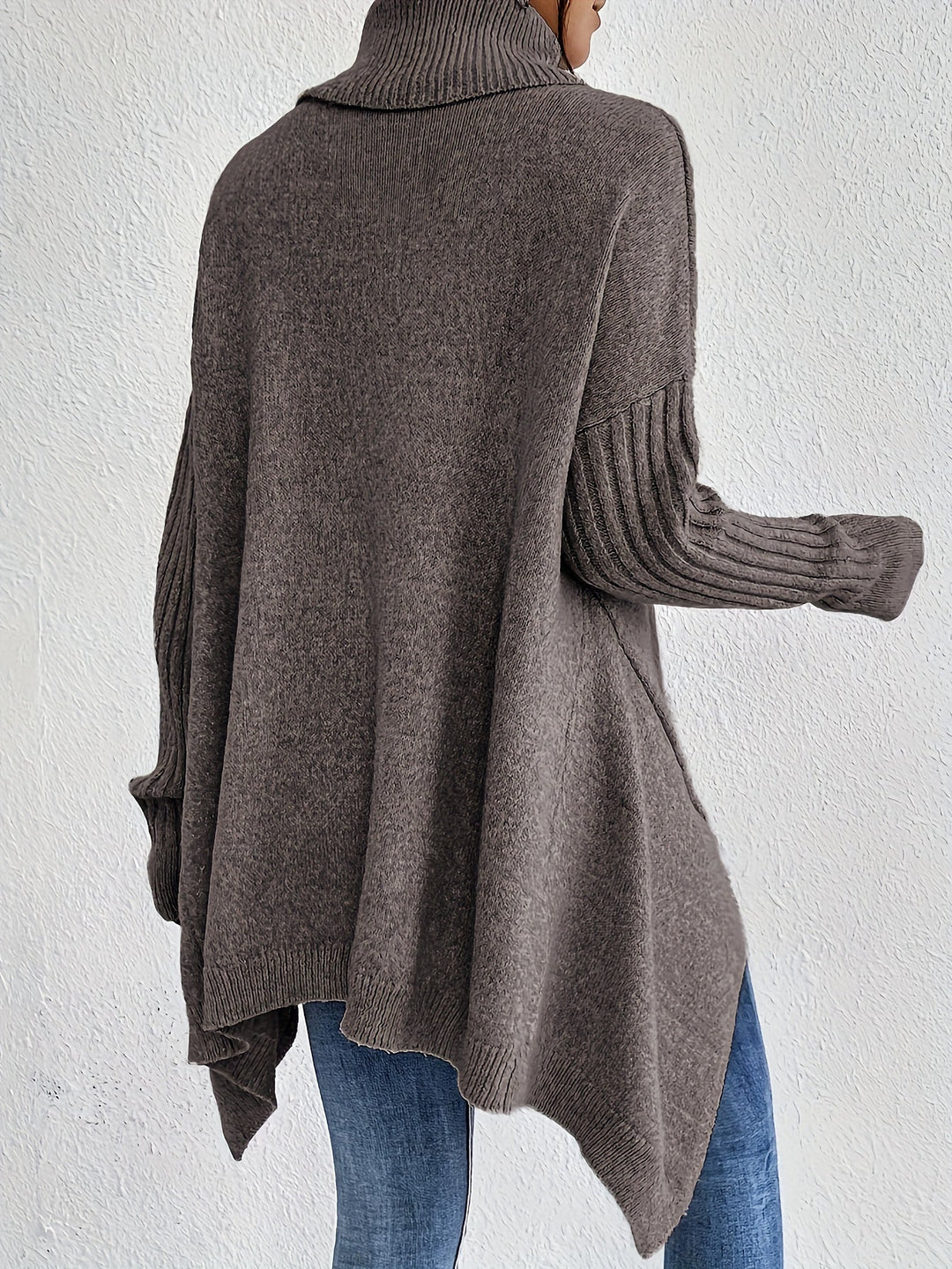 Isolde — Long Sleeve High Neck Sweater