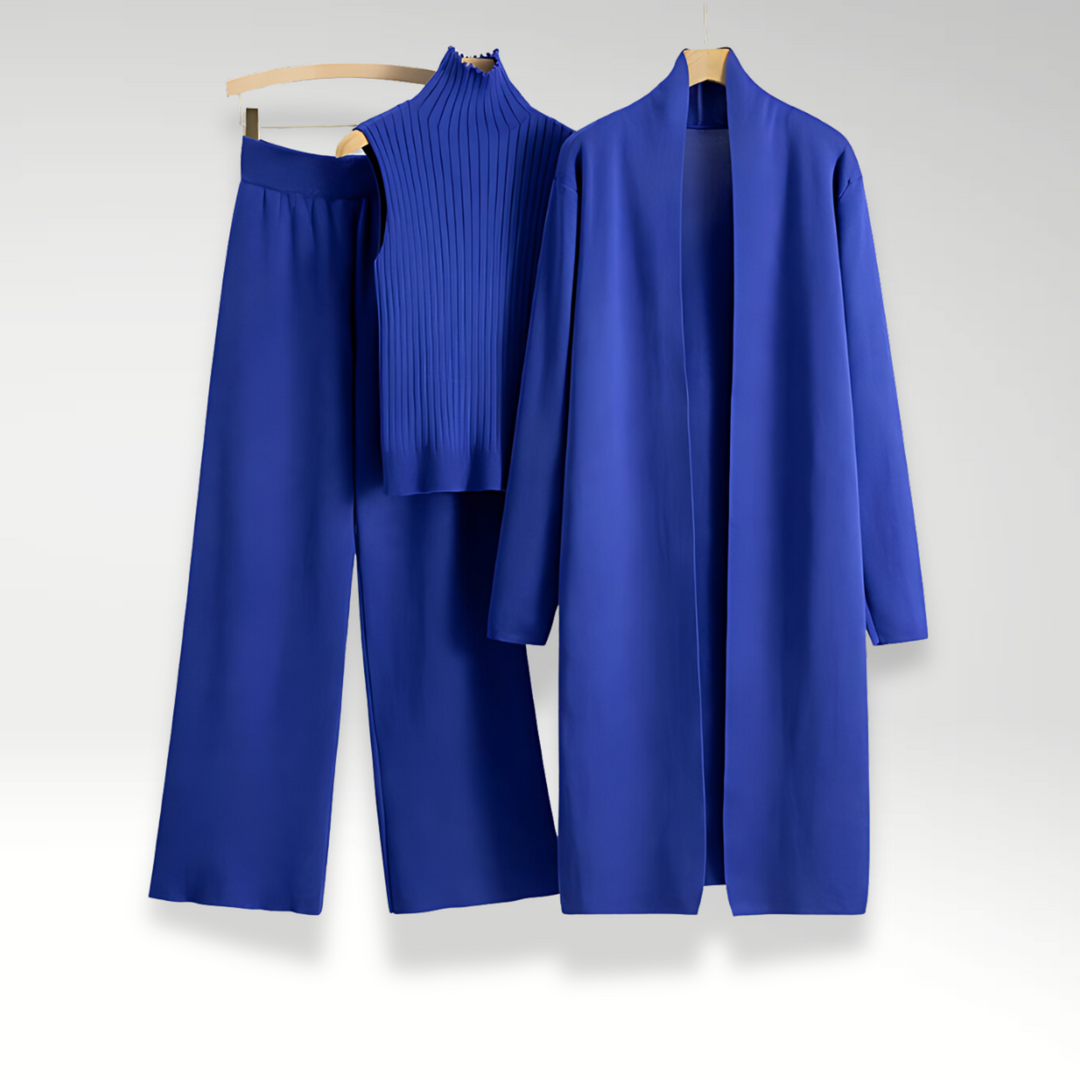Aveline — Three-Piece Knit Set