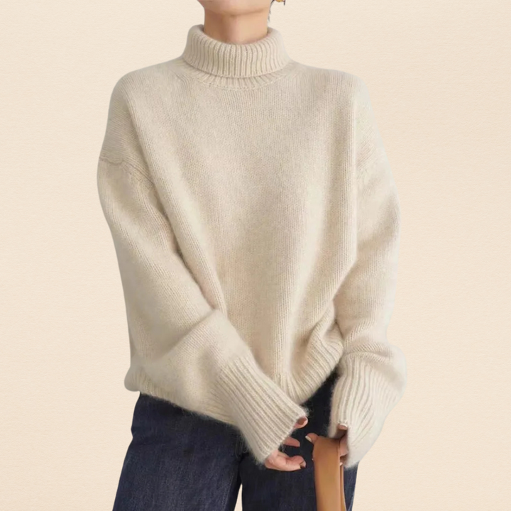 Liora — Classic Turtleneck Sweater