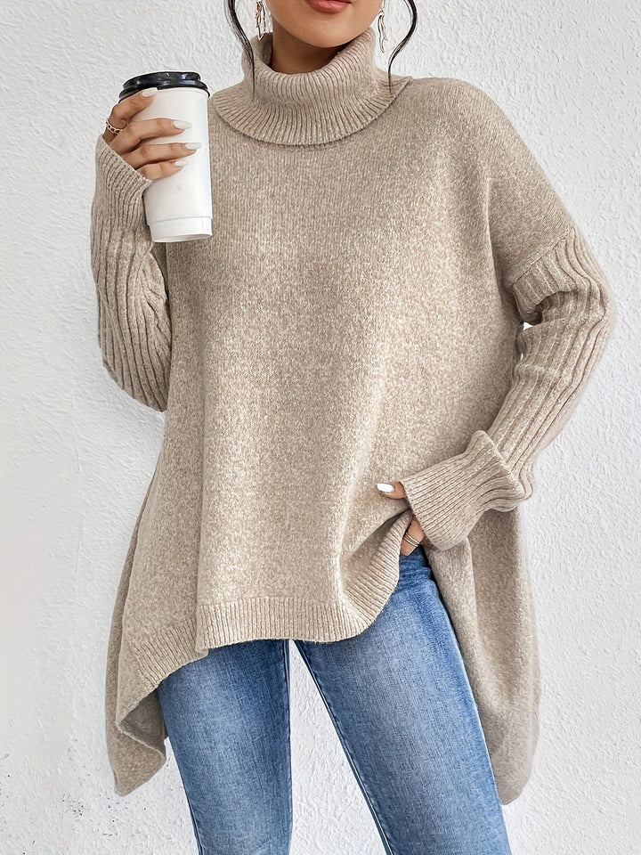 Isolde — Long Sleeve High Neck Sweater