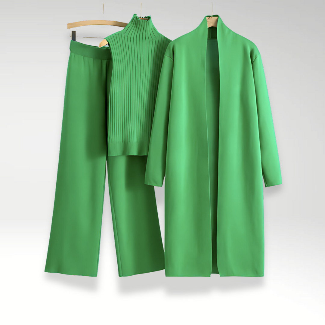 Aveline — Three-Piece Knit Set