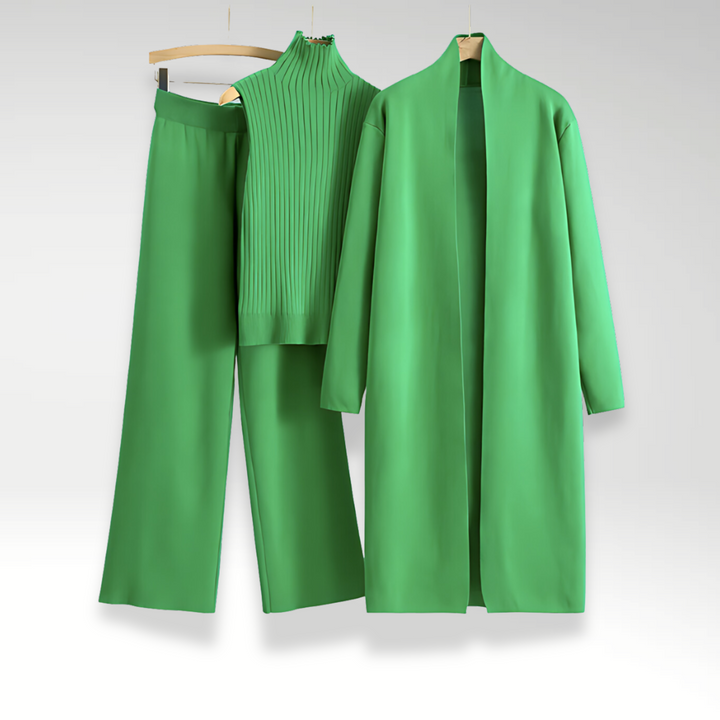 Aveline — Three-Piece Knit Set