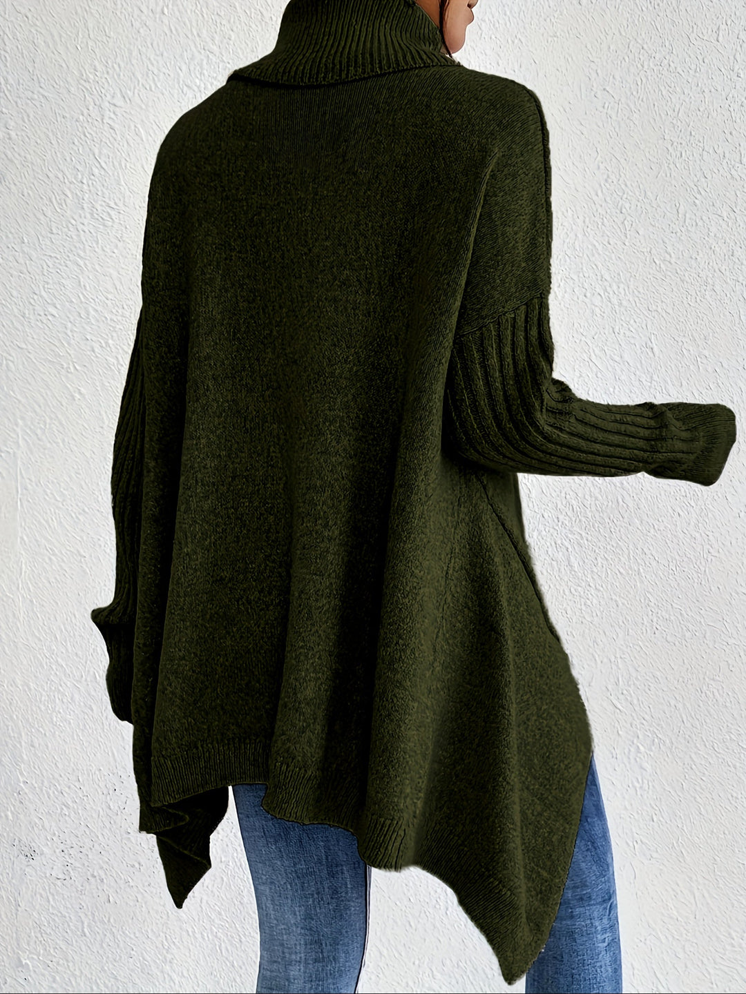 Isolde — Long Sleeve High Neck Sweater