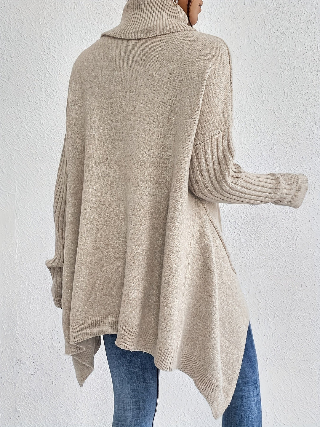 Isolde — Long Sleeve High Neck Sweater