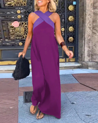 Amara — Dress with Crossed Cut