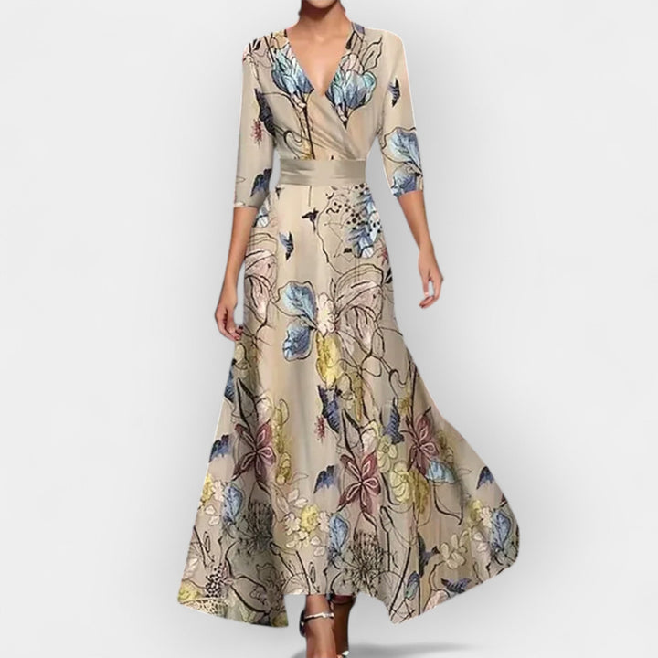 Amara — Floral Maxi Dress