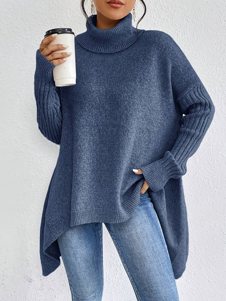 Isolde — Long Sleeve High Neck Sweater