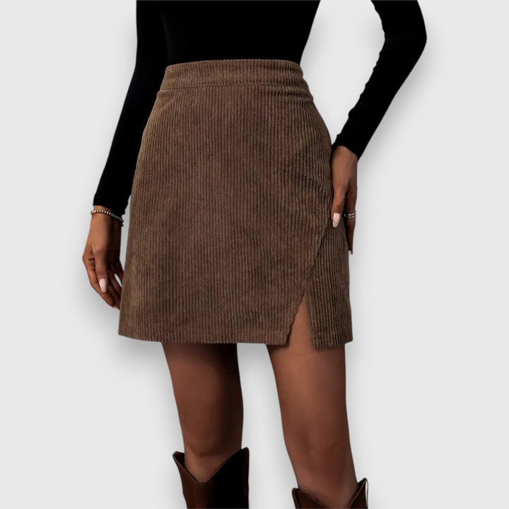 Liora — Cord Skirt