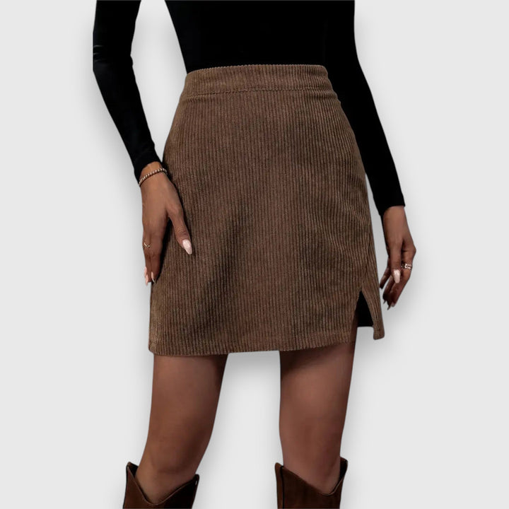 Liora — Cord Skirt