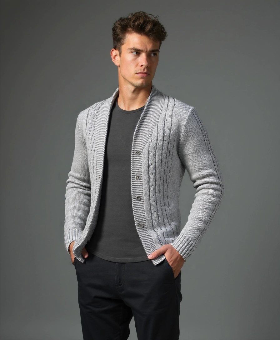 Lysander — Knitted Cardigan