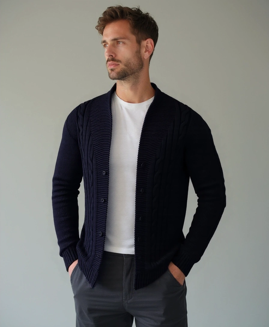 Lysander — Knitted Cardigan
